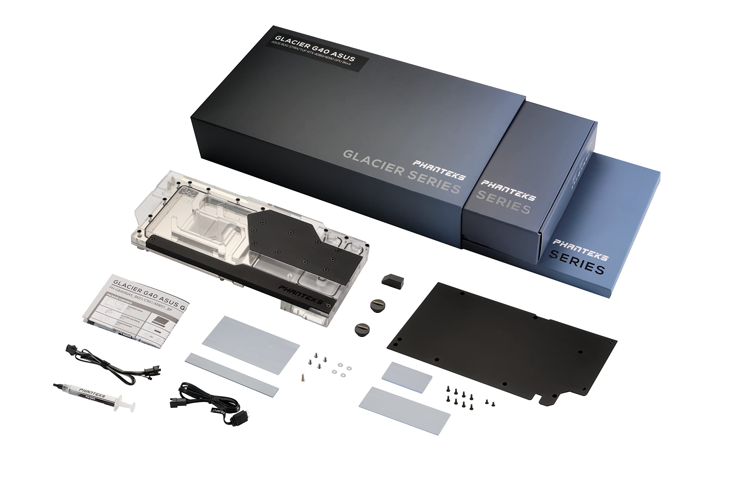 Amazon.com: Phanteks (PH-GB4090AS_BK01_BP Glacier G40 ASUS GPU